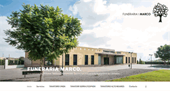 Desktop Screenshot of funerariamarco.com